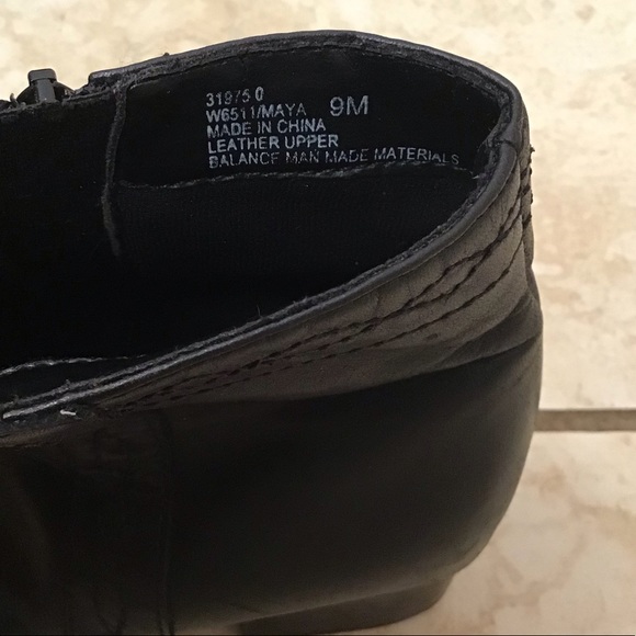 Darling Black Ankle Boots - Picture 4 of 6